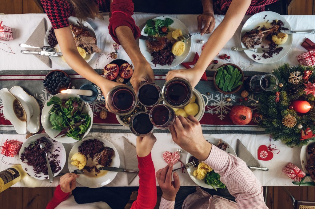 Festive table